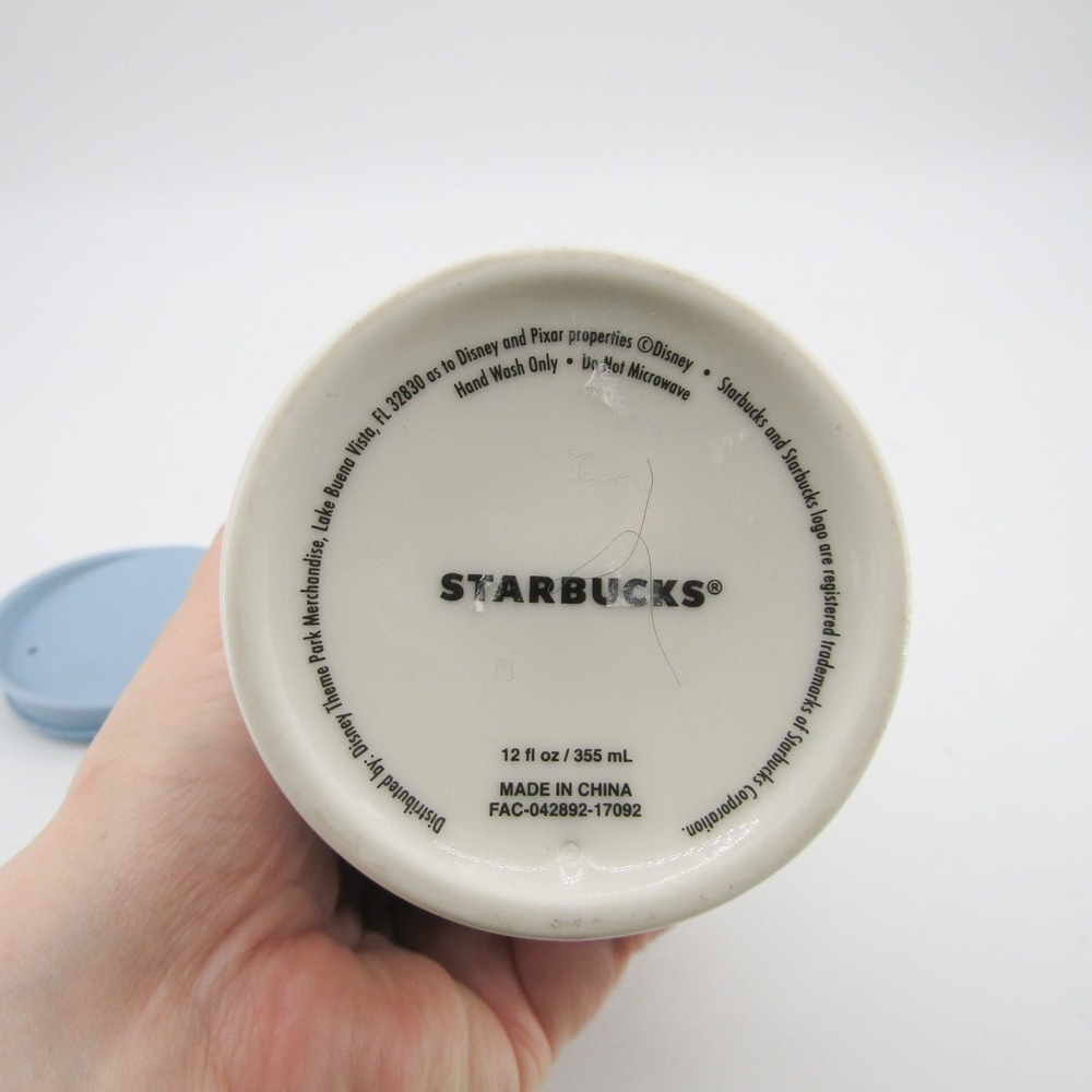 Starbucks Disney California Adventure Ceramic Travel Mug Tumbler 12oz Mickey - Picture 7 of 7